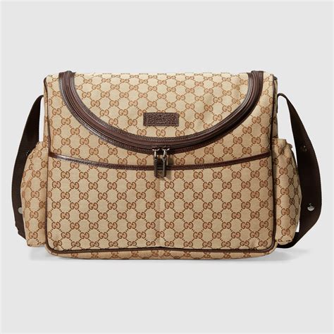 gucci baby changing bag|gucci diaper bag for less.